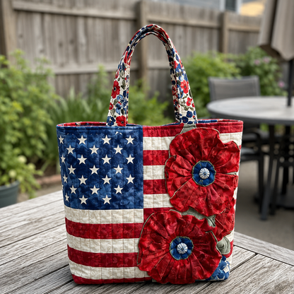 Flower patches bag